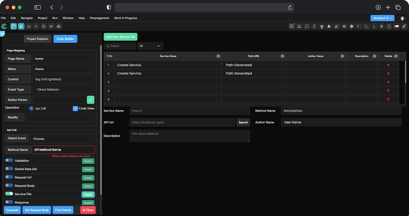 GenCodex Screenshot