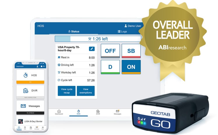 Geotab Screenshot