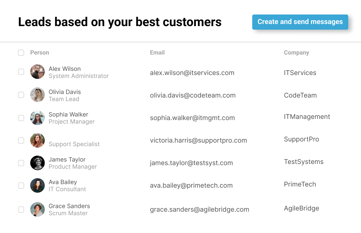 GetLeads Screenshot