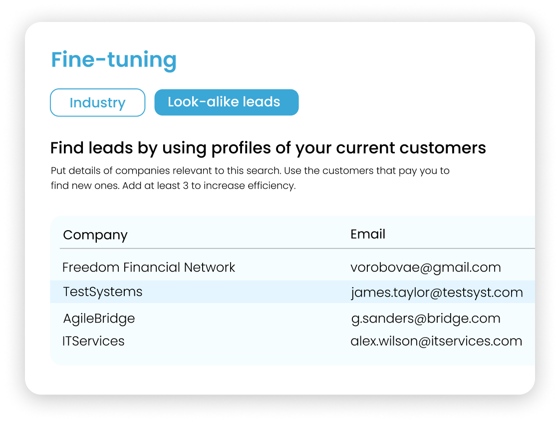 GetLeads Screenshot
