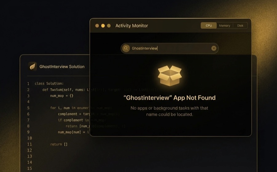 GhostInterview Screenshot