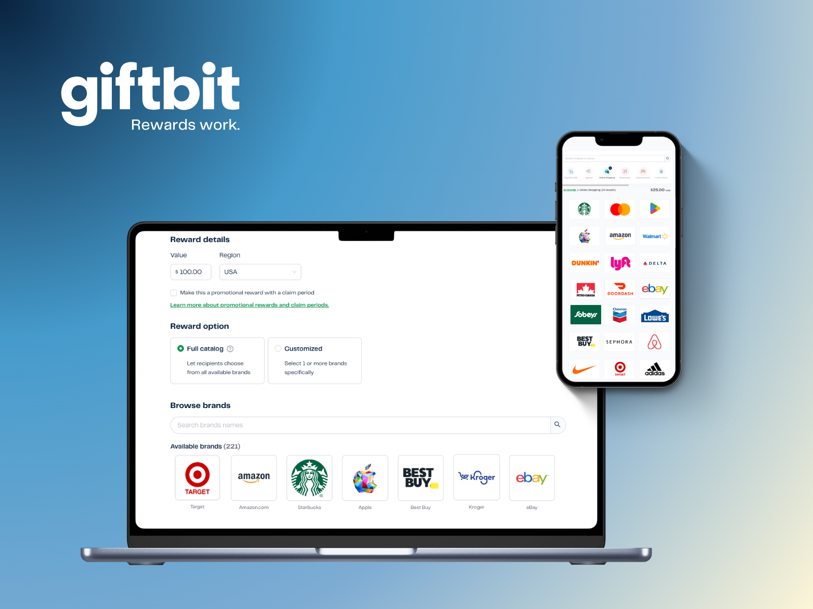 Giftbit Screenshot