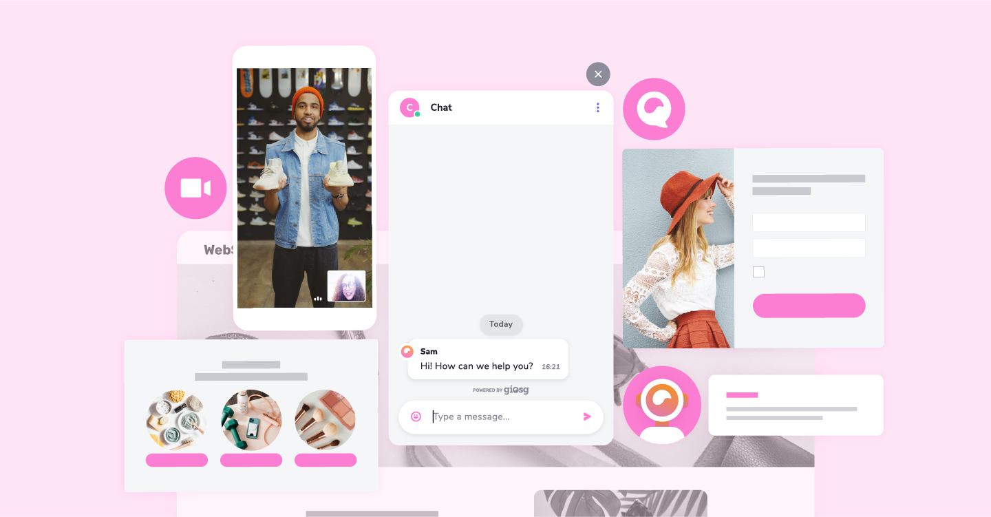 Giosg Screenshot