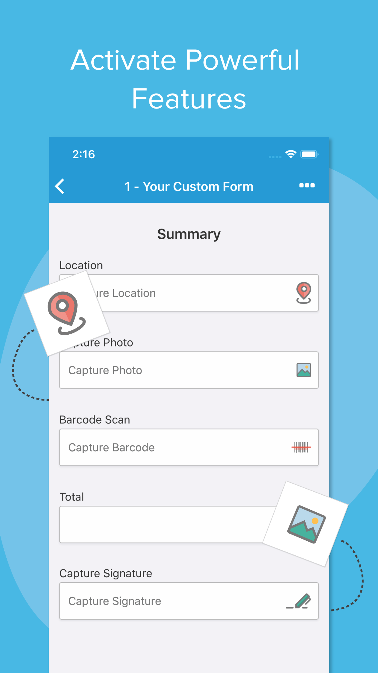 GoCanvas Screenshot