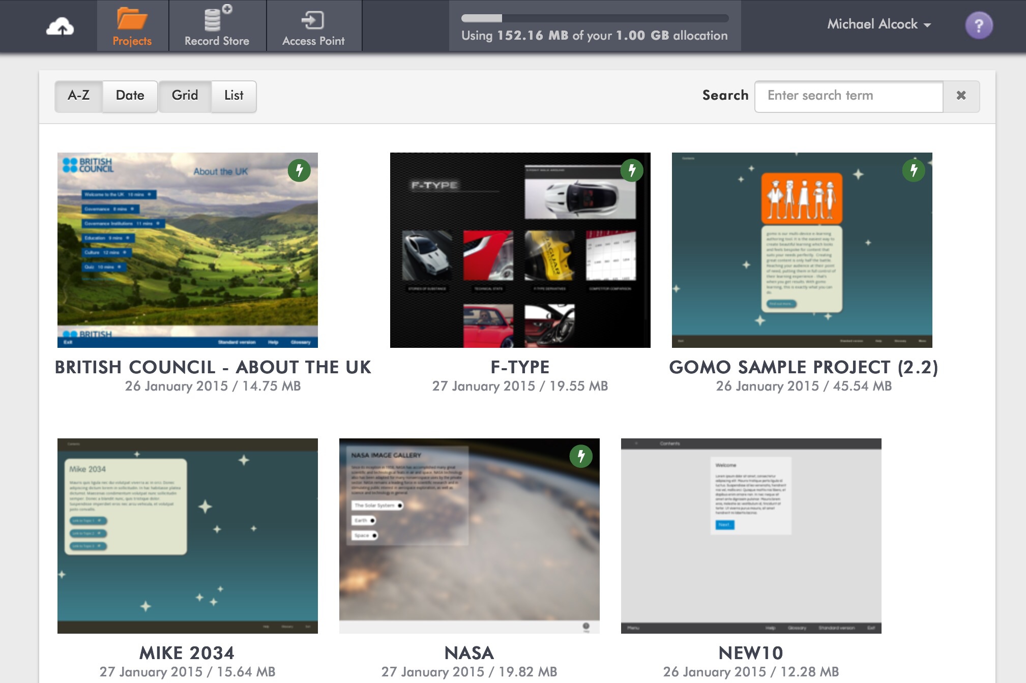 Gomo Learning Screenshot