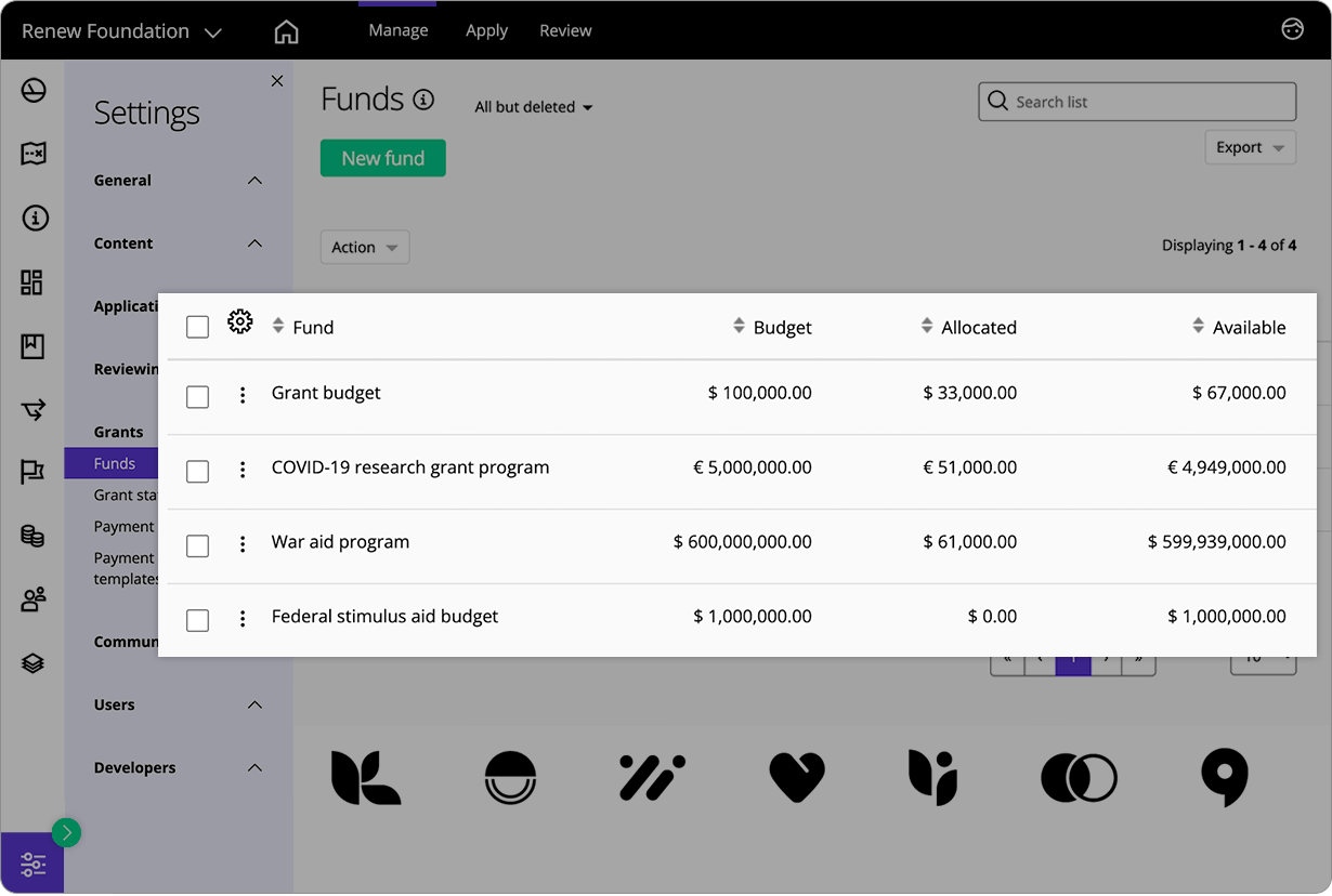 Good Grants screenshot & Video