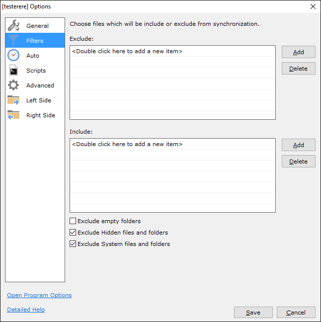 GoodSync Screenshot