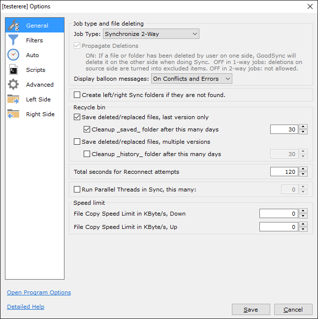 GoodSync Screenshot