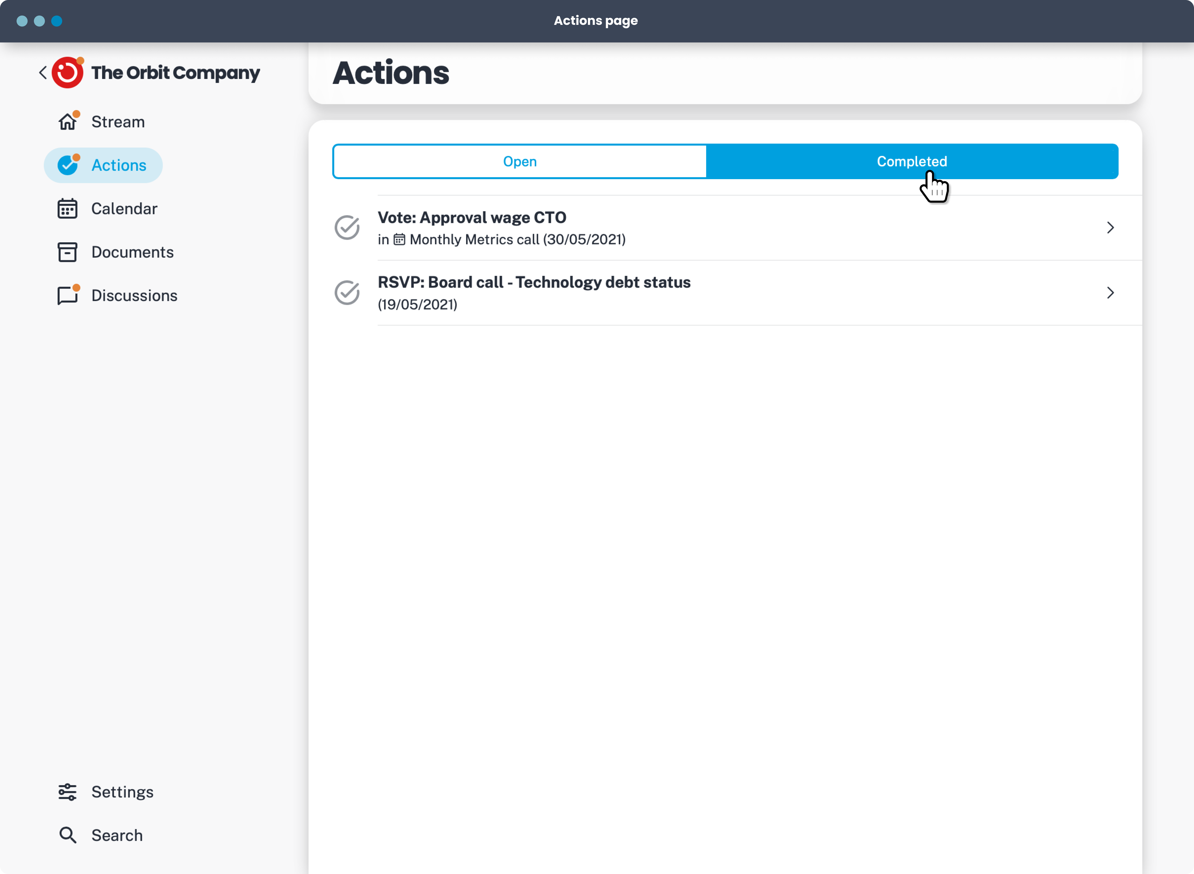 Govrn Screenshot