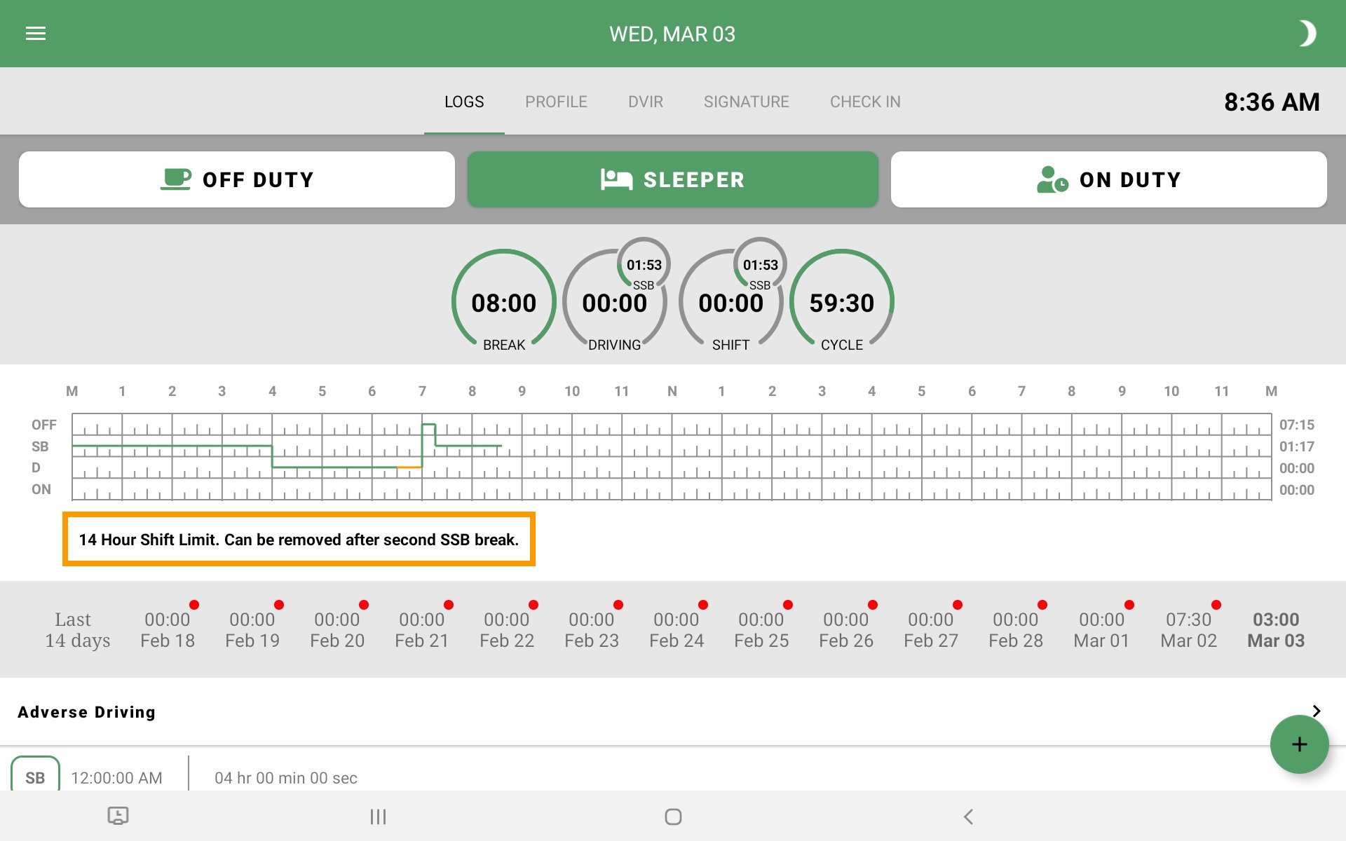 GPSTab Screenshot