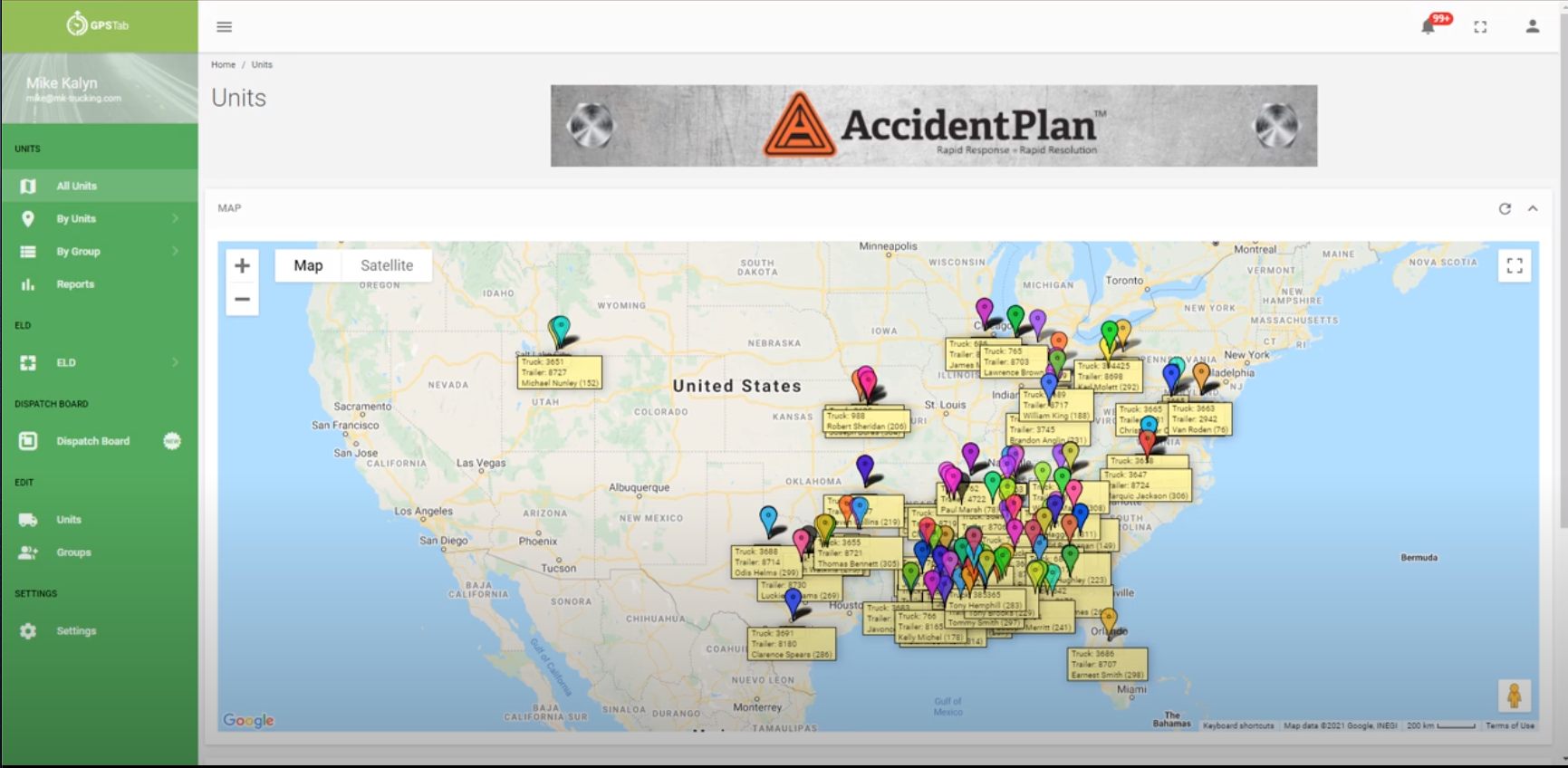 GPSTab Screenshot
