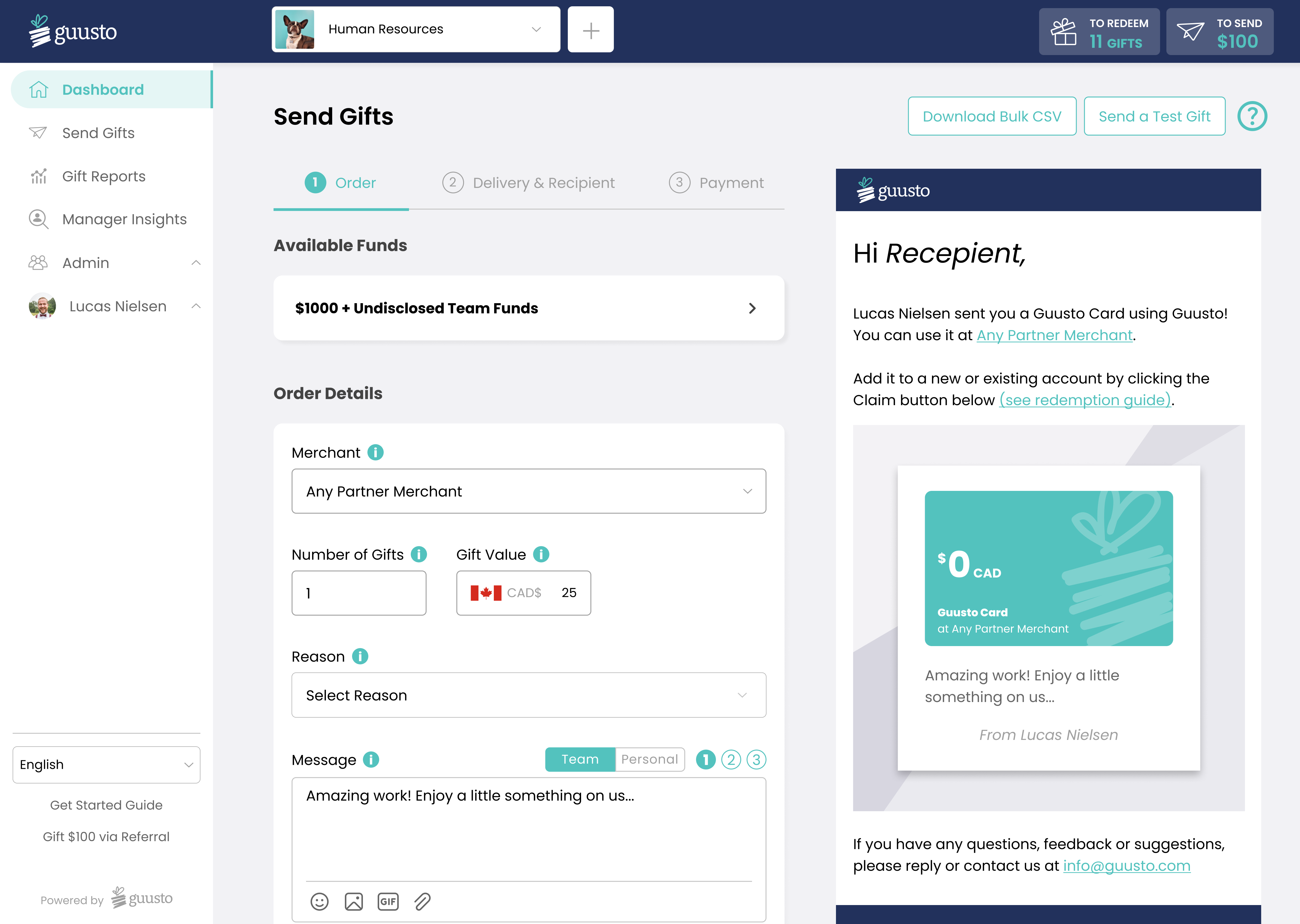Guusto Screenshot