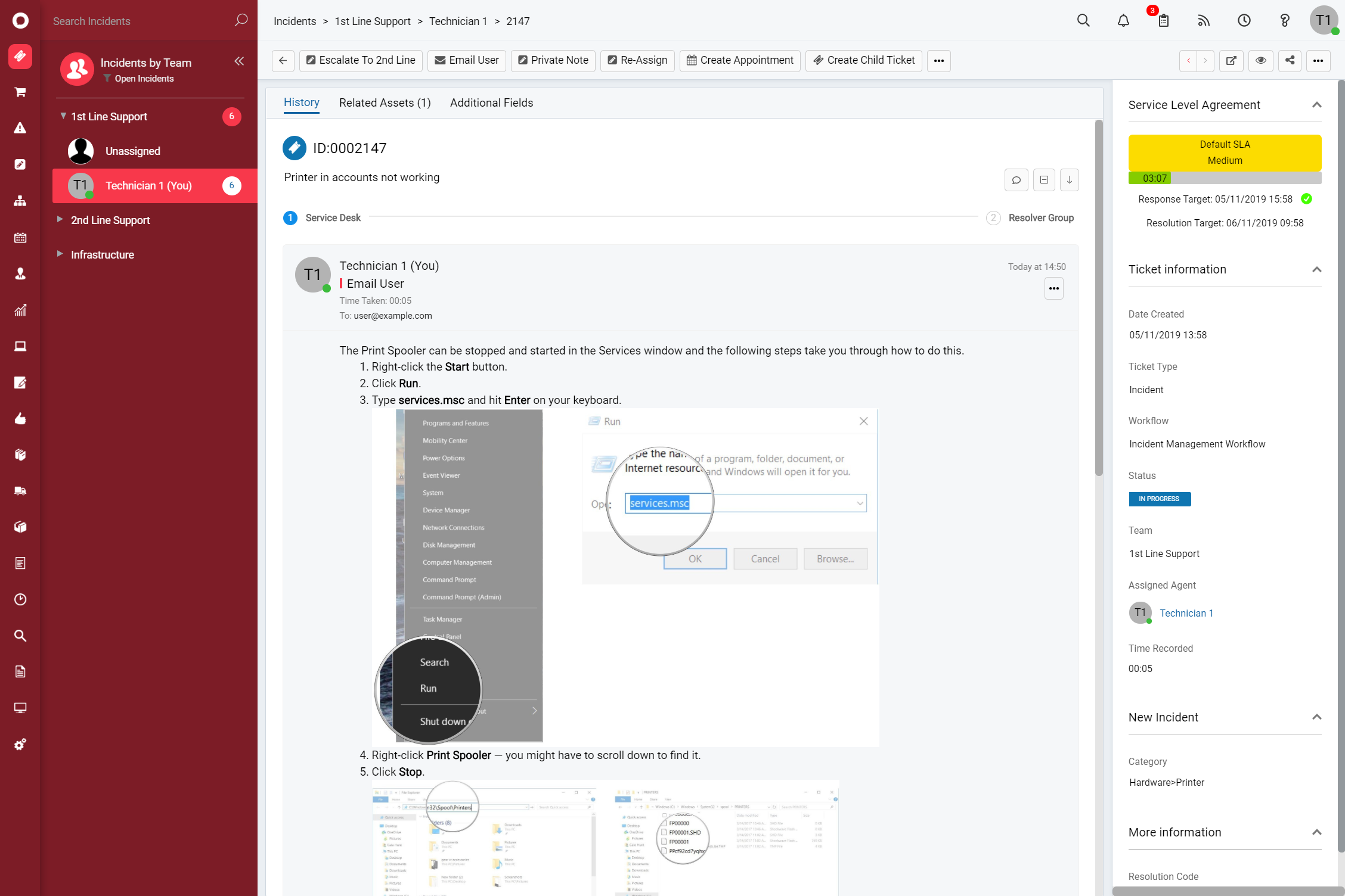 HaloPSA screenshot & Video