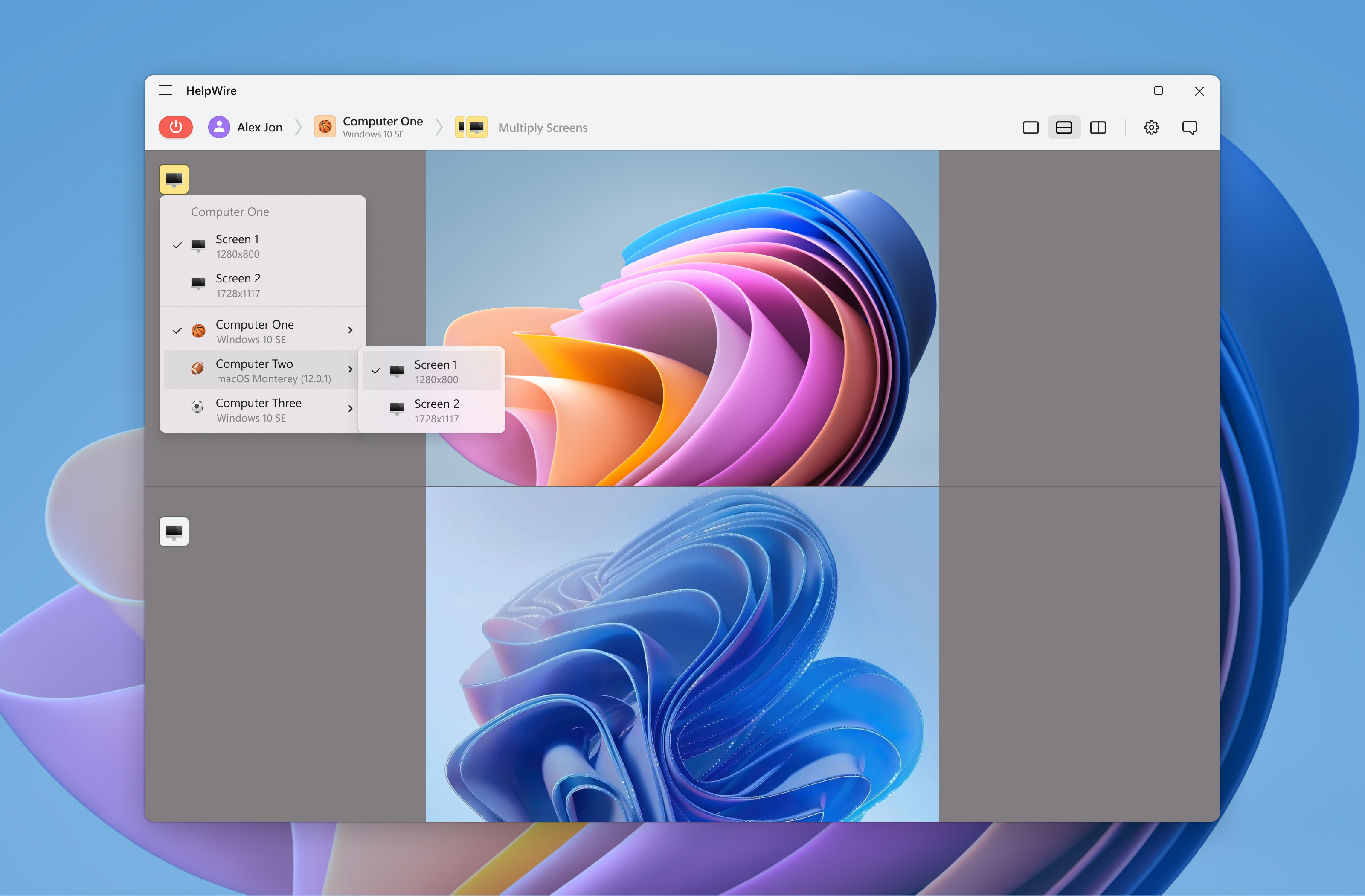 HelpWire Screenshot