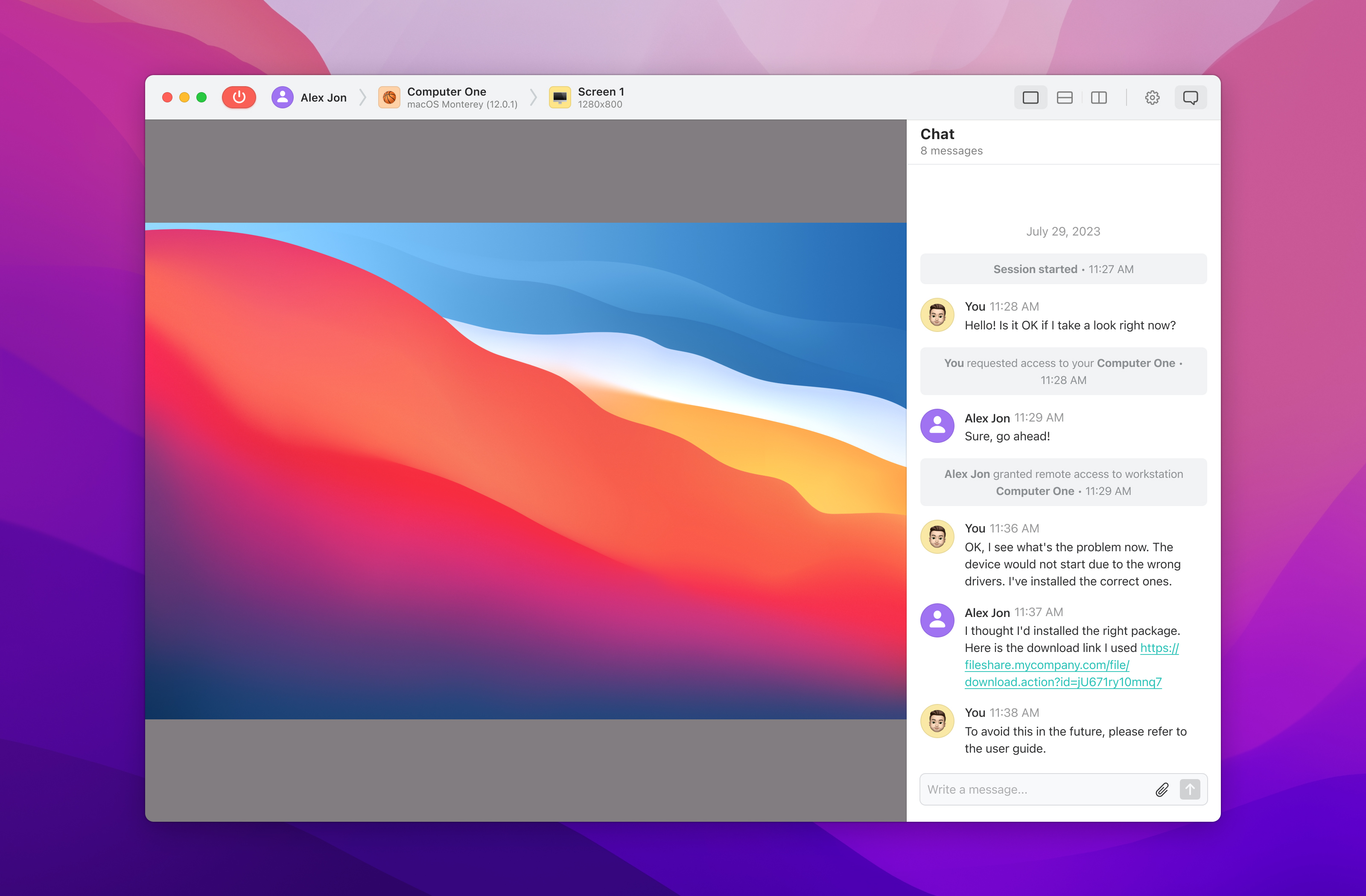 HelpWire Screenshot