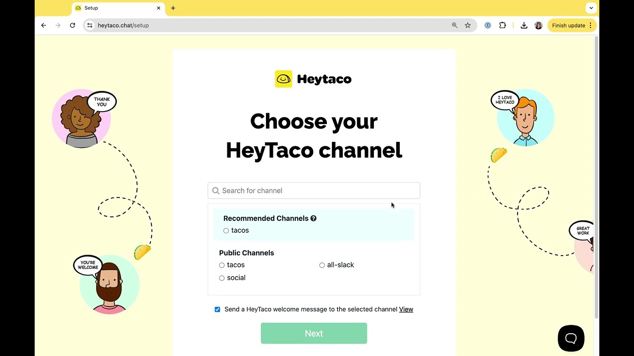 HeyTaco Screenshot