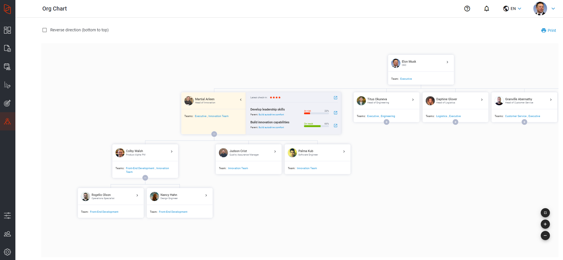 Hirebook Screenshot