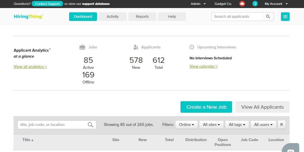 HiringThing Screenshot