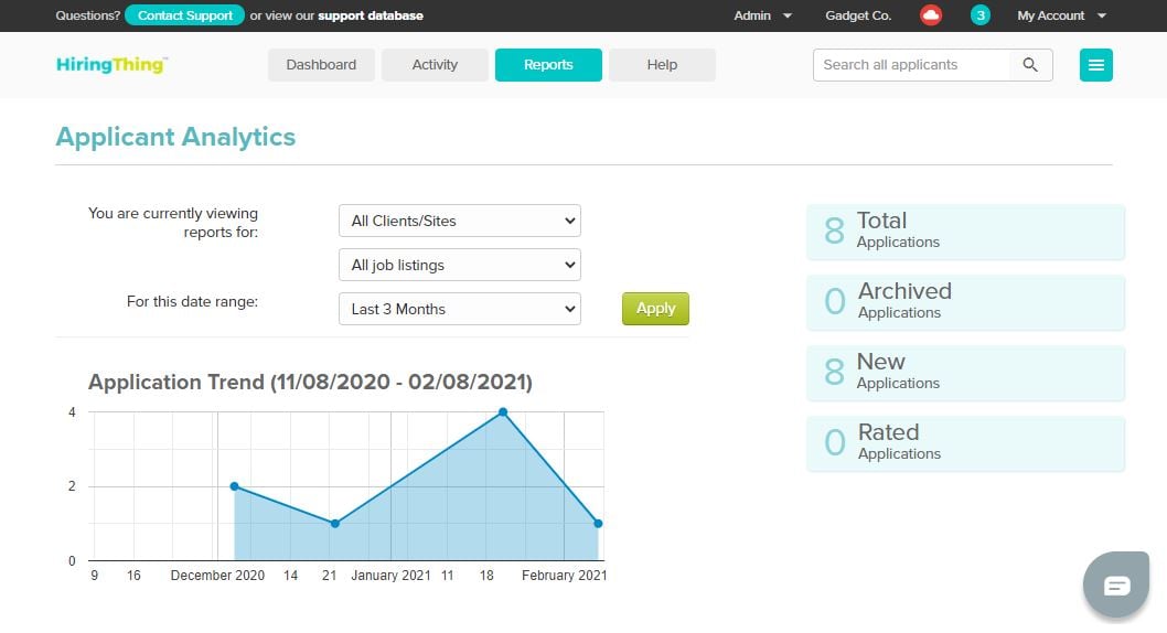 HiringThing Screenshot