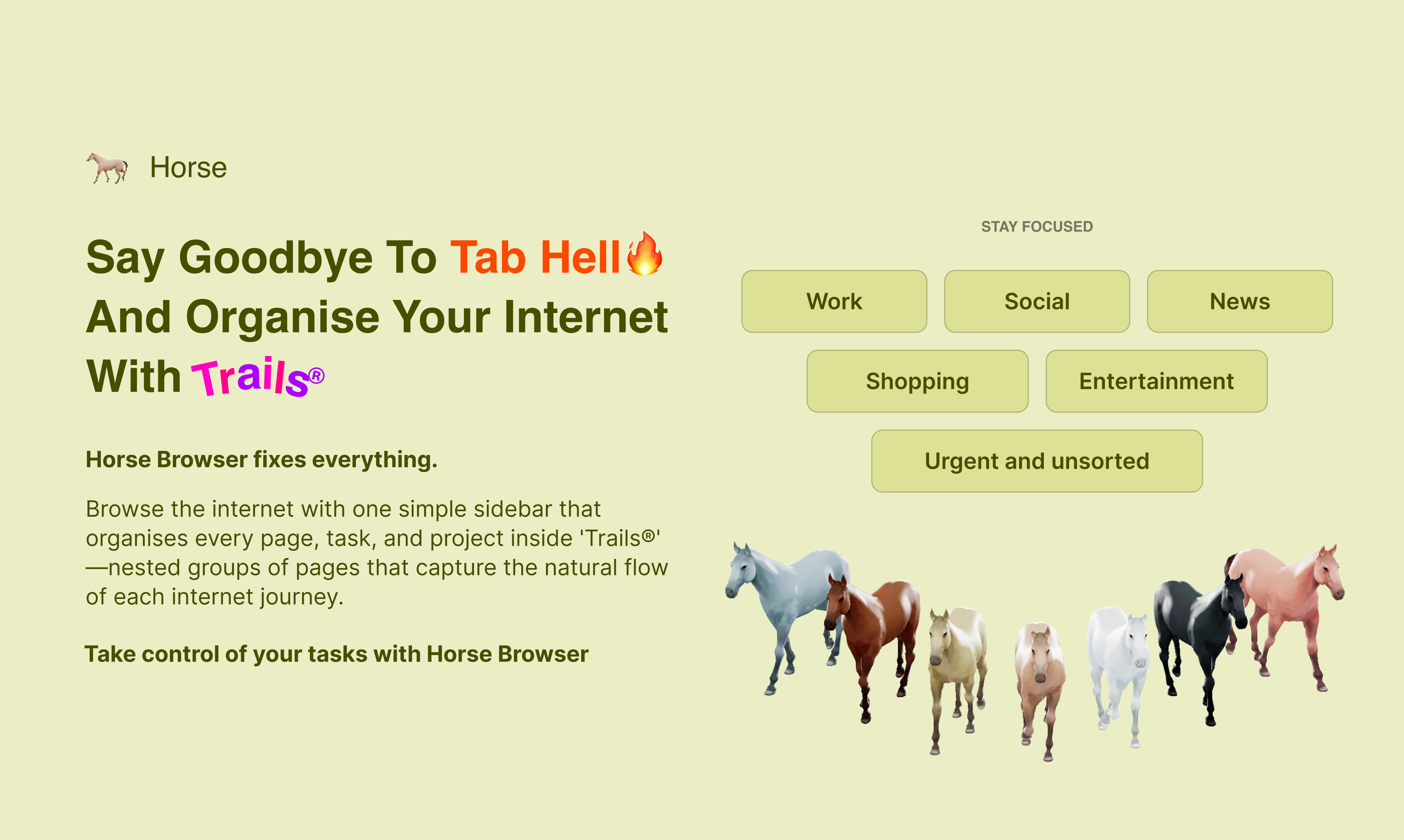 Horse Browser Screenshot