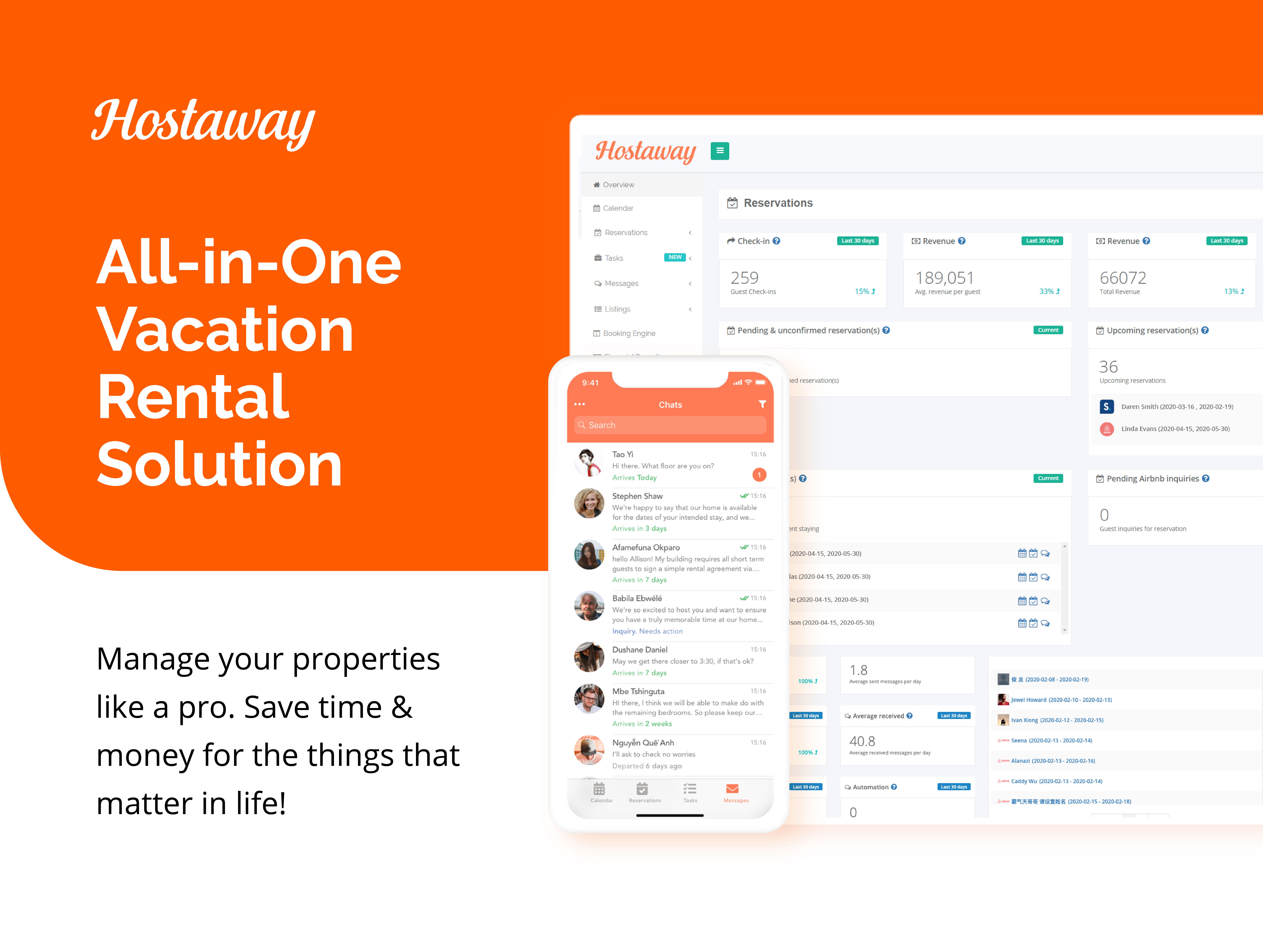Hostaway screenshot & Video