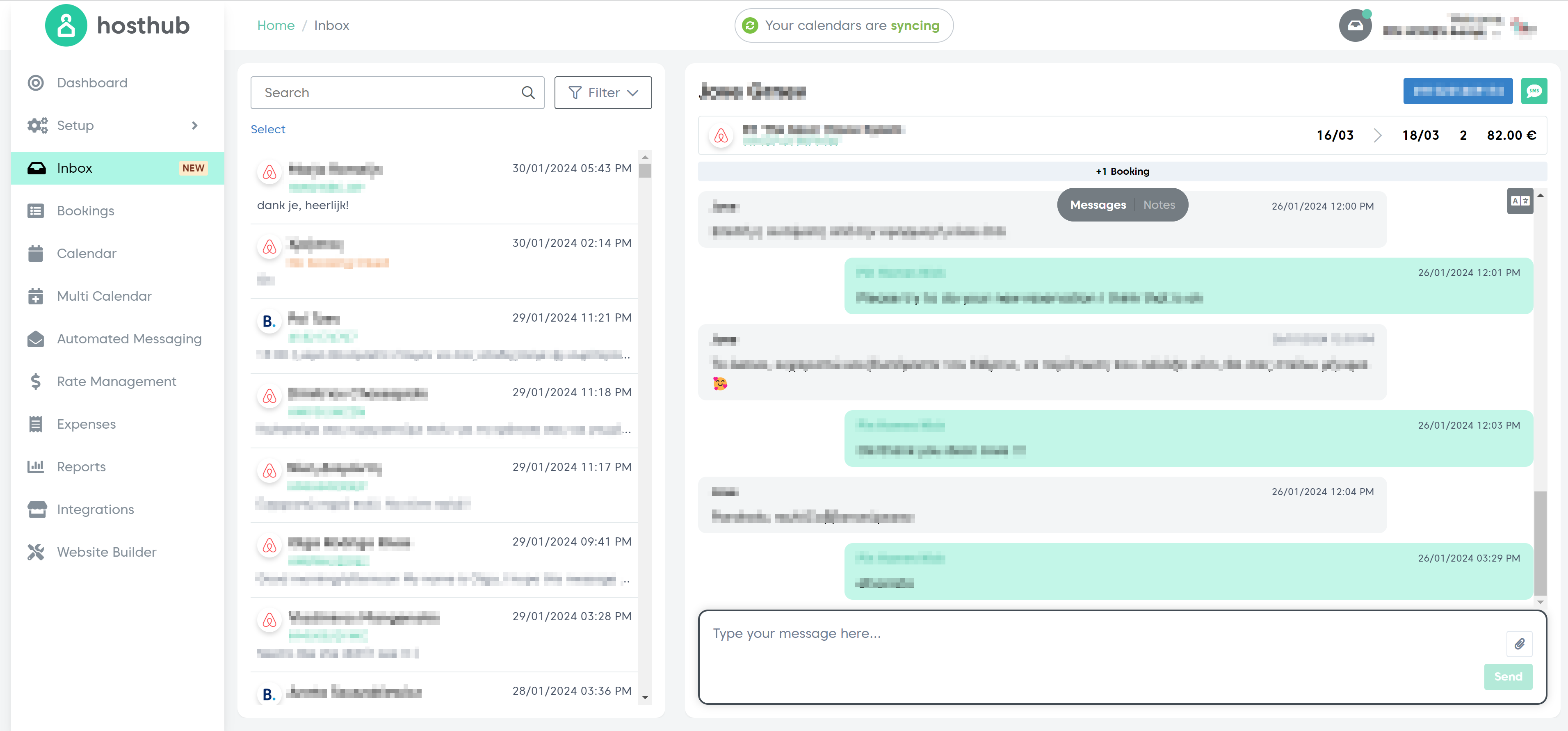 Hosthub Screenshot