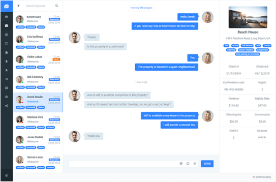 Hostify Screenshot