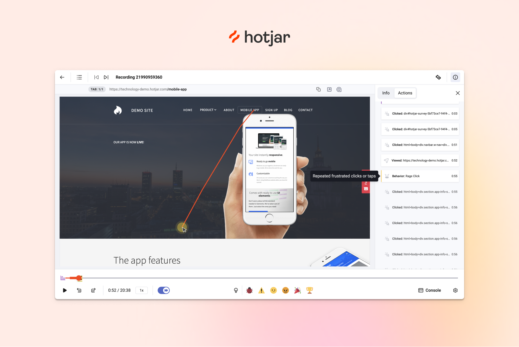 Hotjar Screenshot