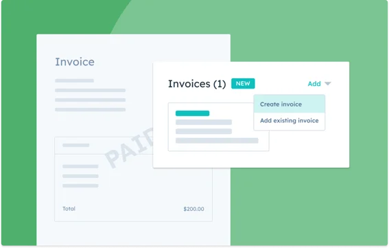HubSpot Commerce Hub screenshot & Video