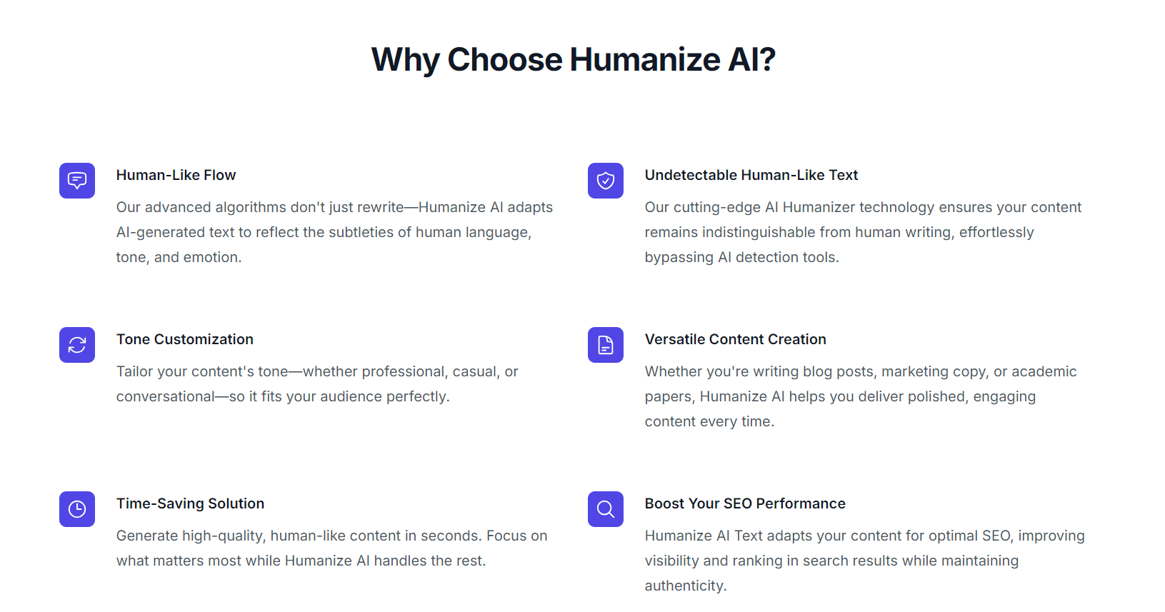 Humanize AI Screenshot
