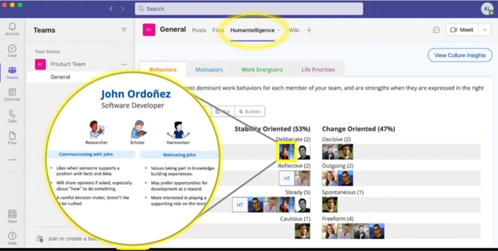 Humantelligence Screenshot