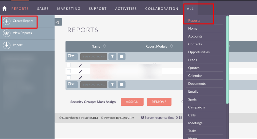 ictcrm Screenshot