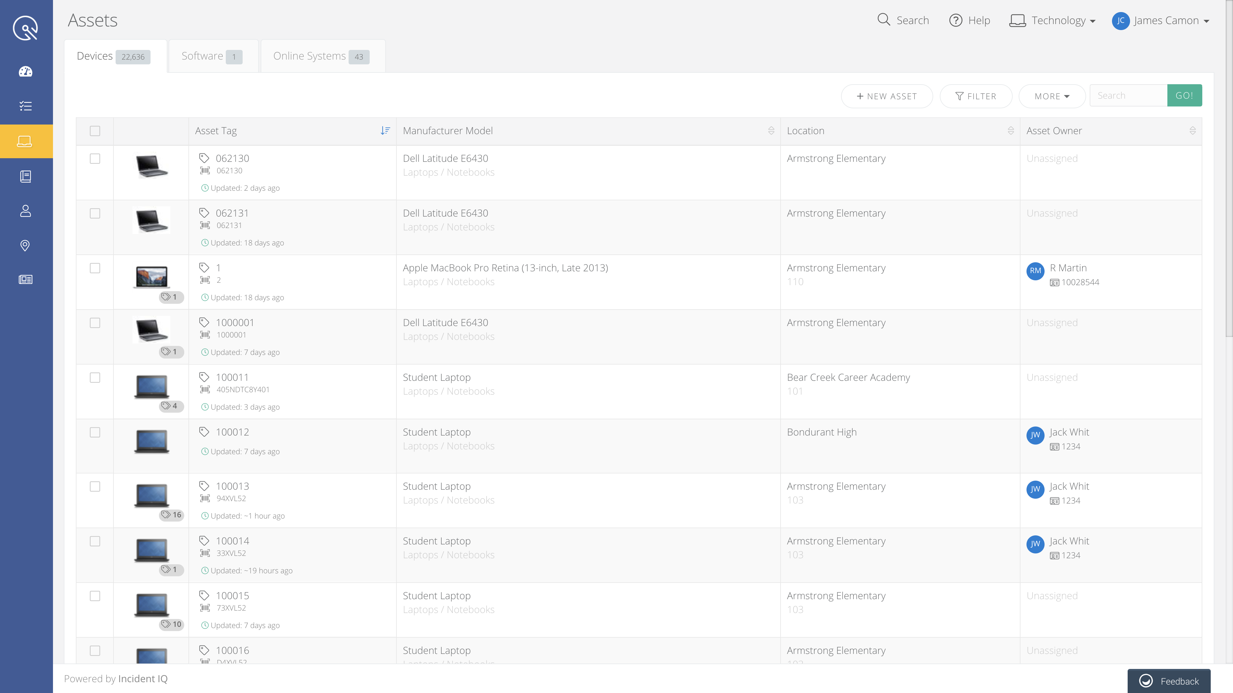 Incident IQ Screenshot