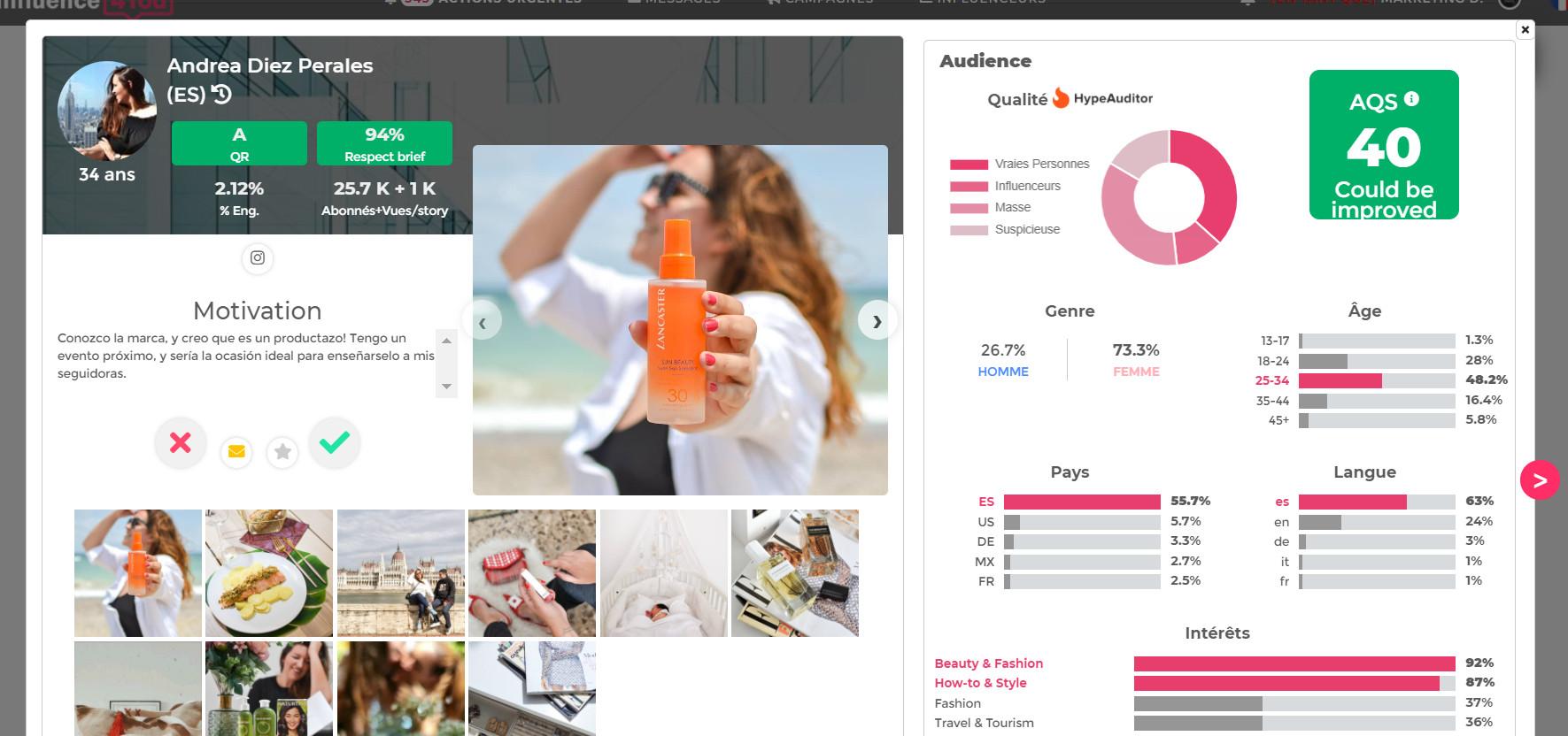 Influence4You Screenshot