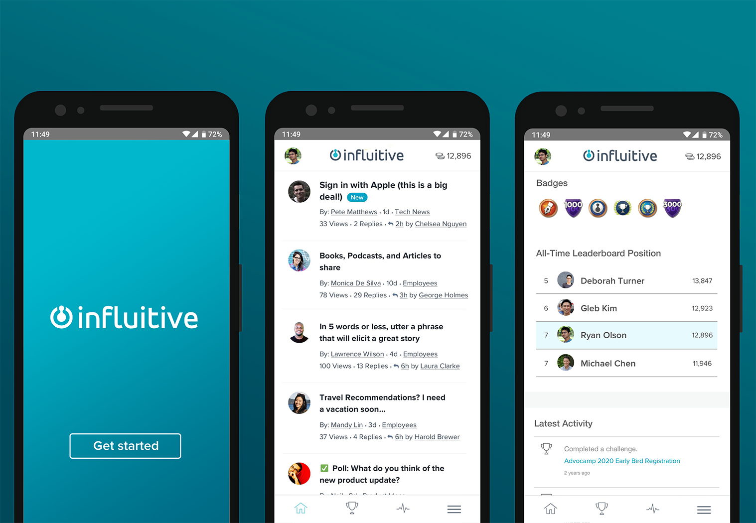 Influitive Screenshot