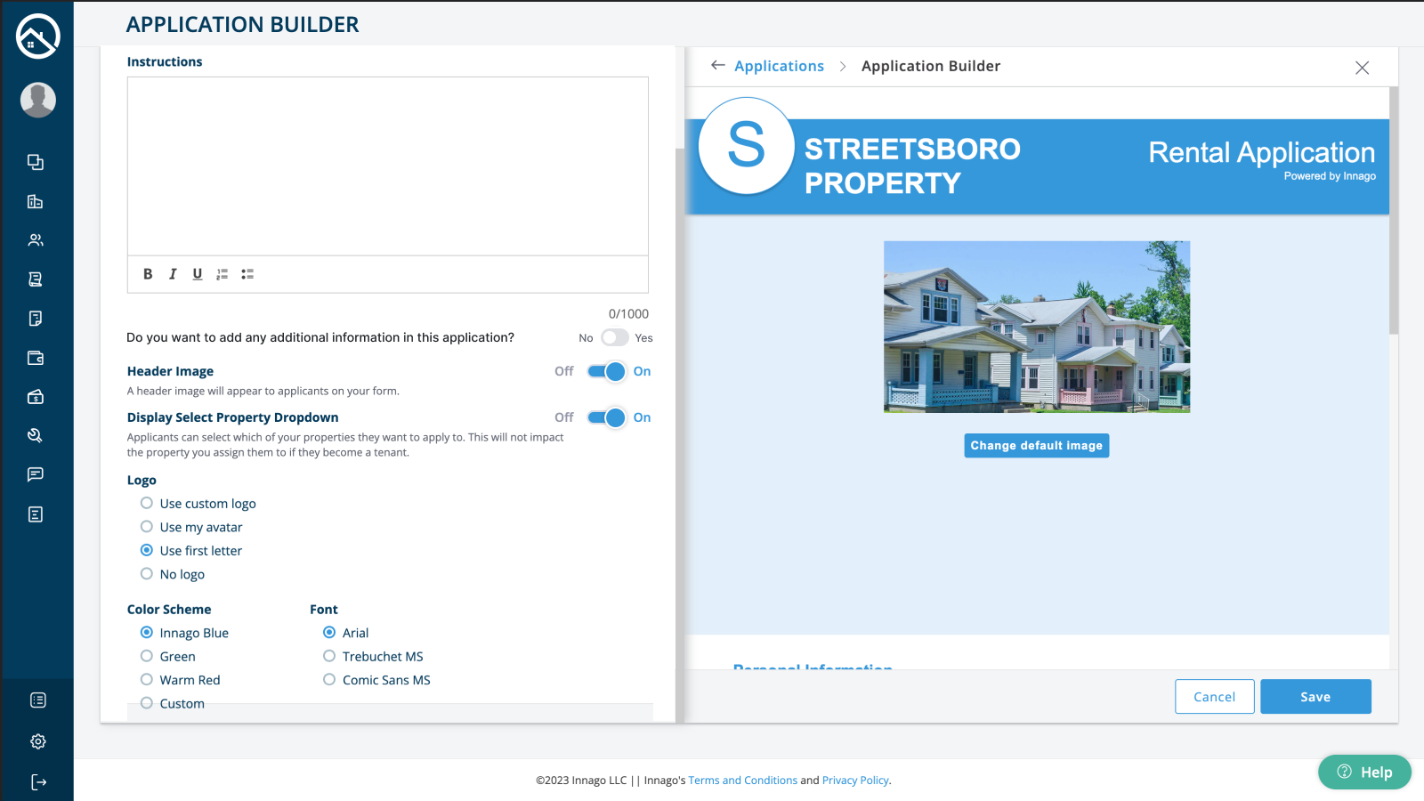 Innago Screenshot