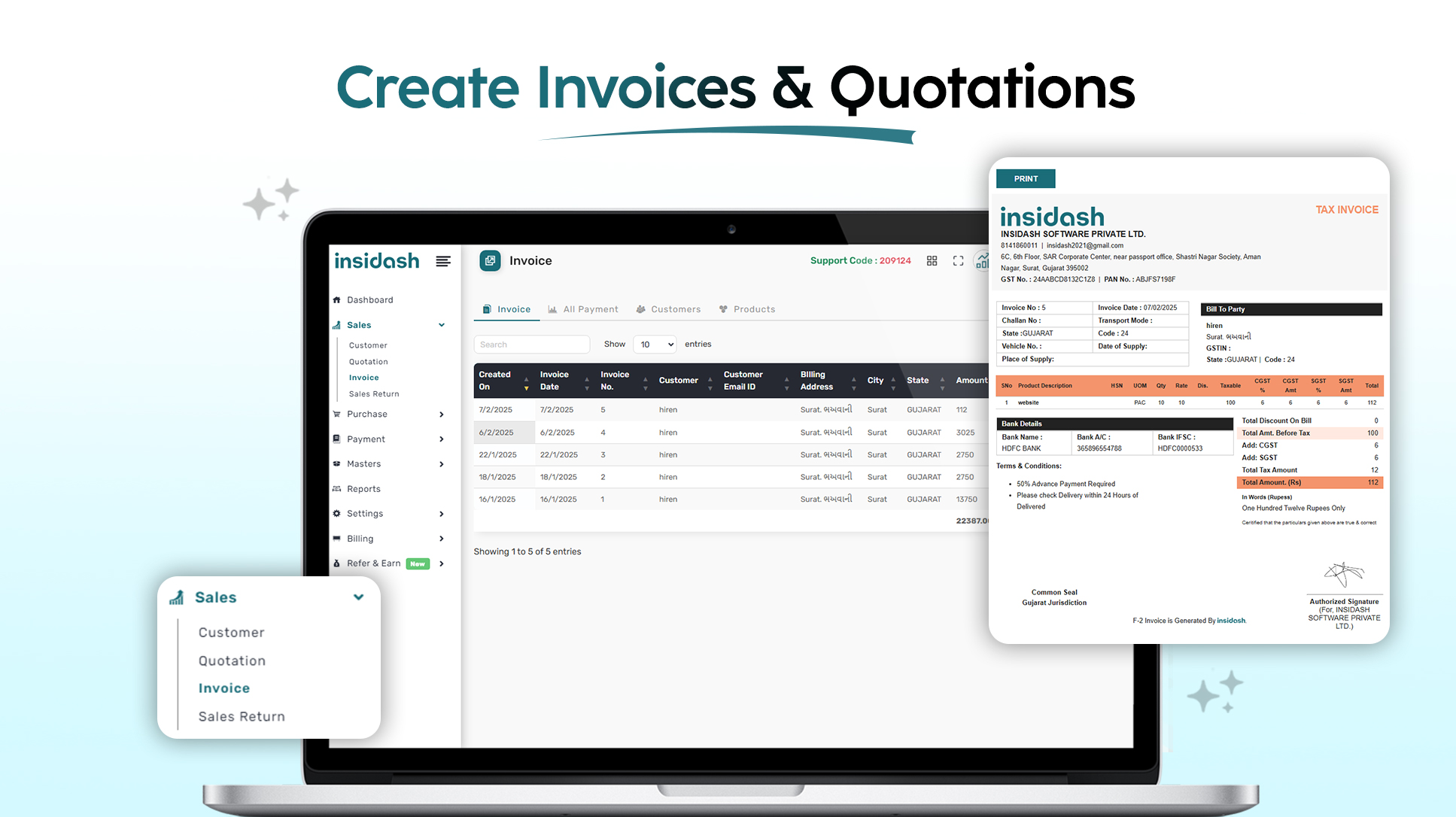 Insidash Software screenshot & Video