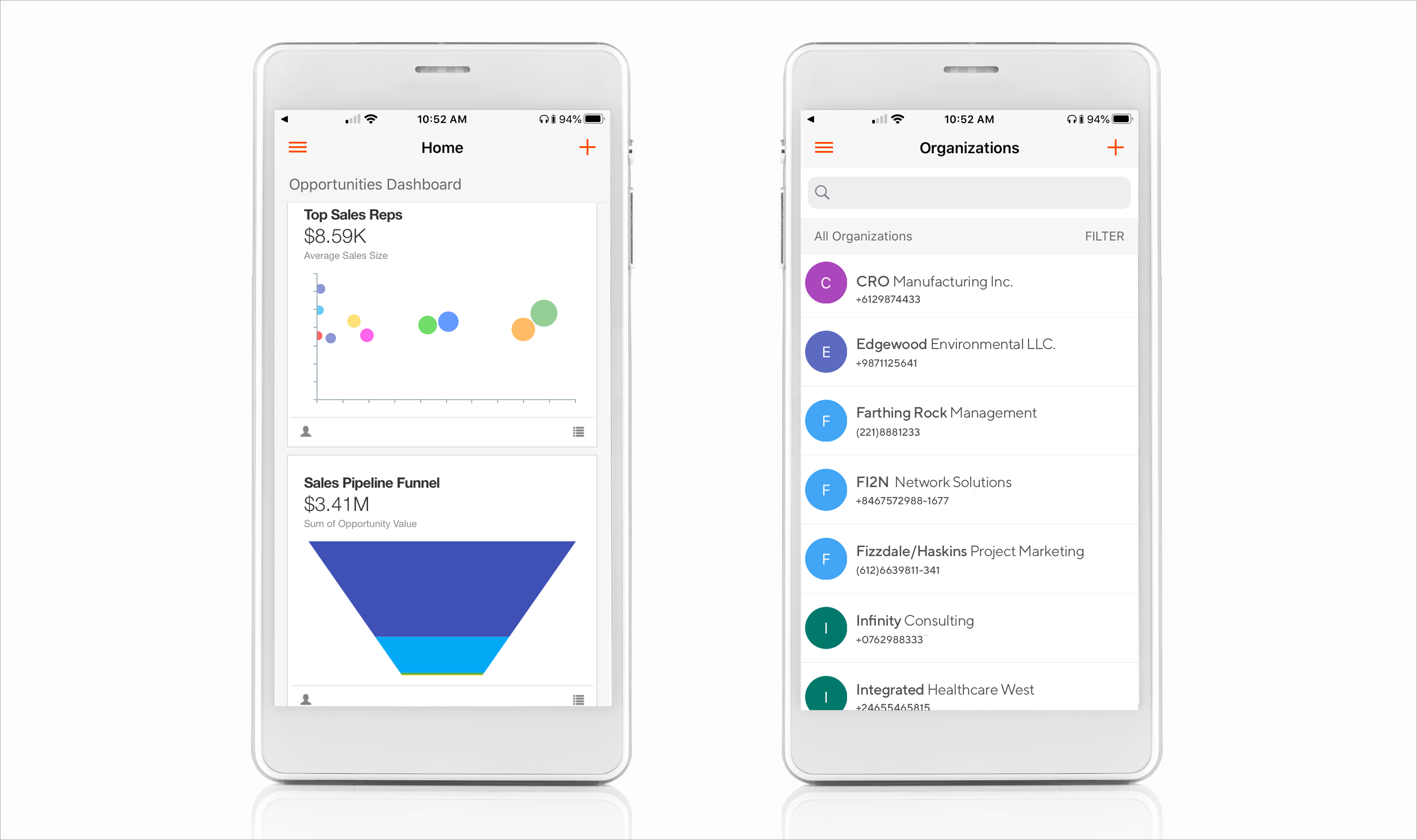 Insightly CRM screenshot & Video