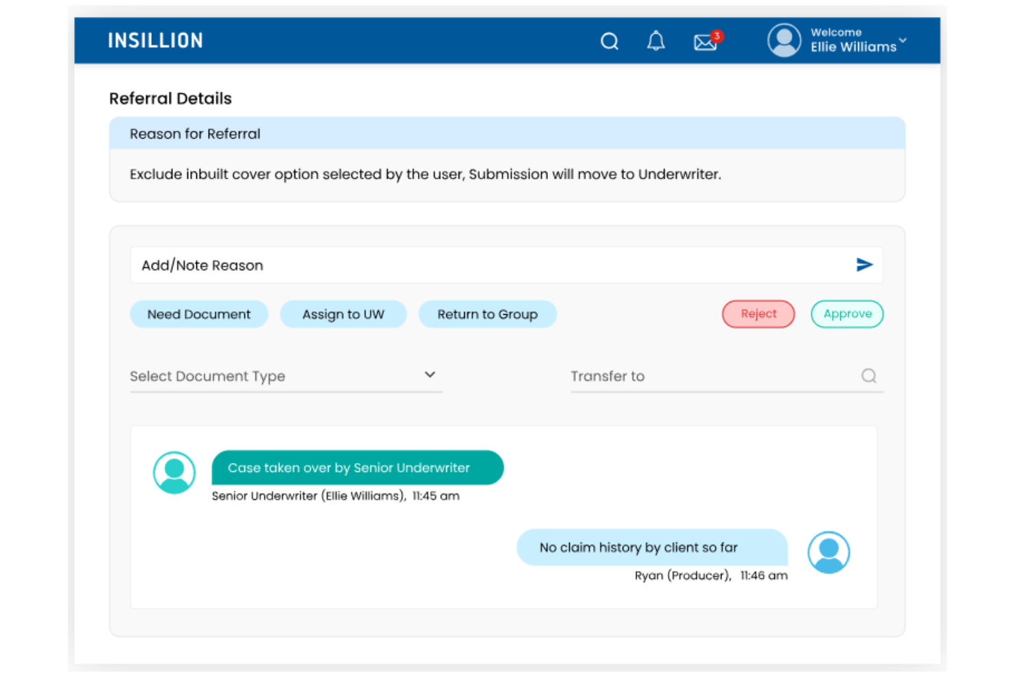 Insillion MGA Platform screenshot & Video