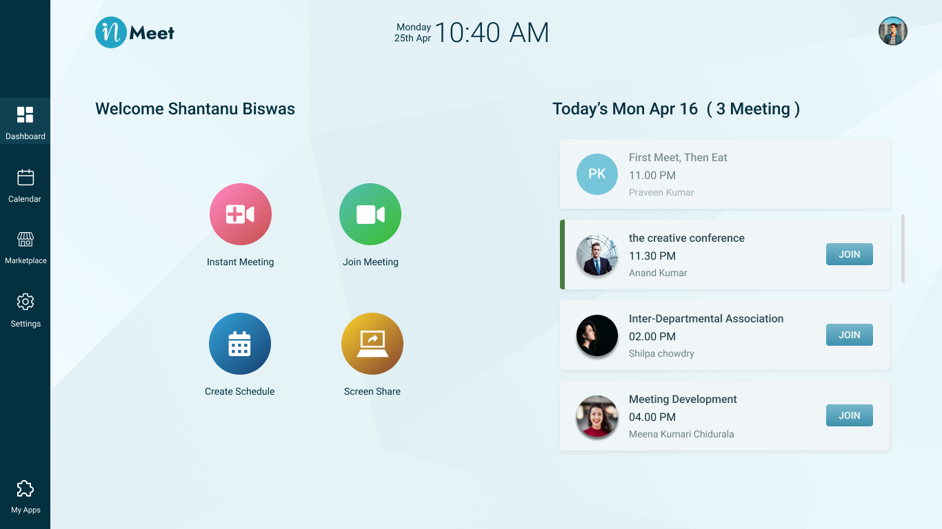 InstaVC Screenshot