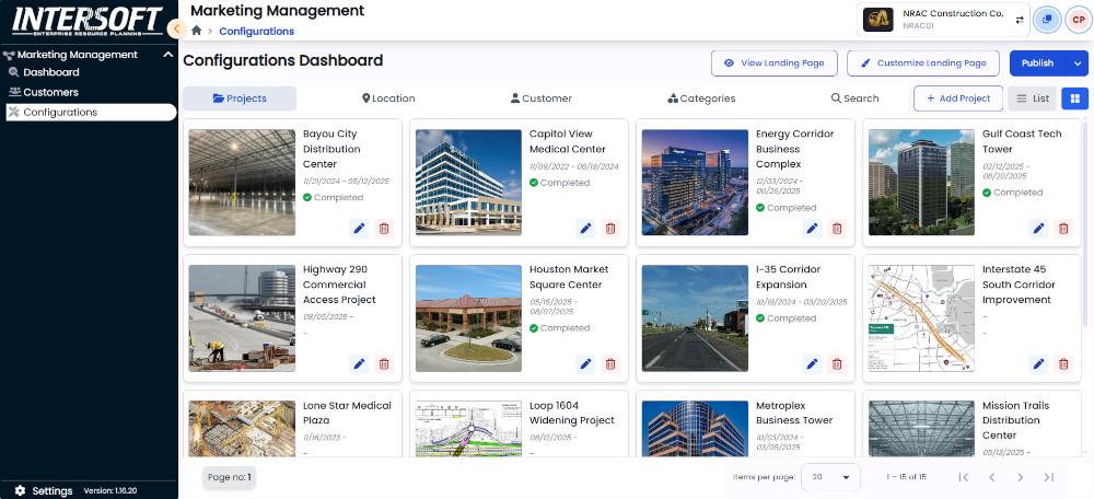 Intersoft ERP Screenshot