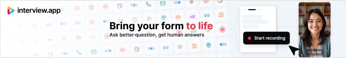 InterviewApp Screenshot