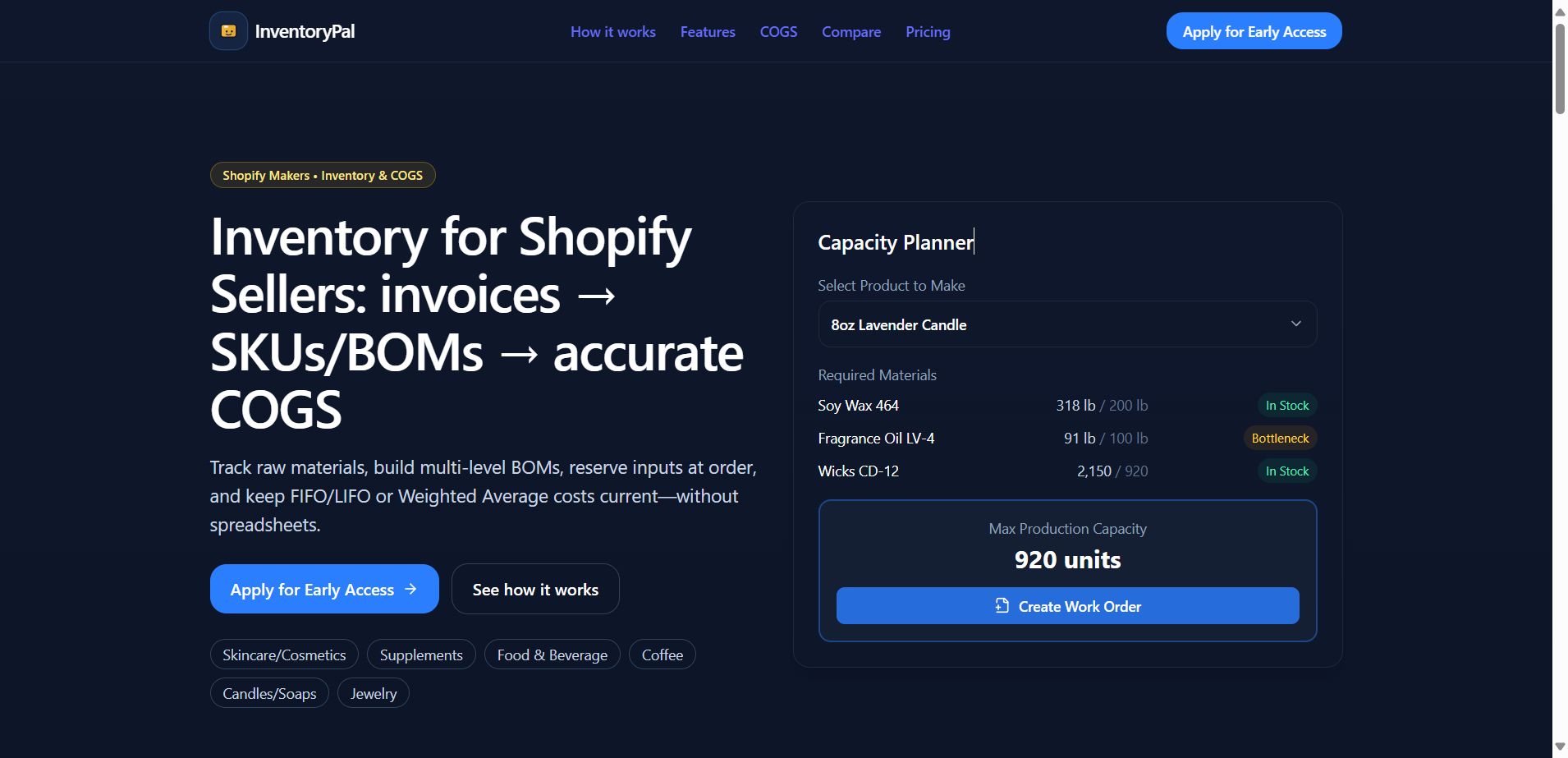 InventoryPal for Shopify Screenshot