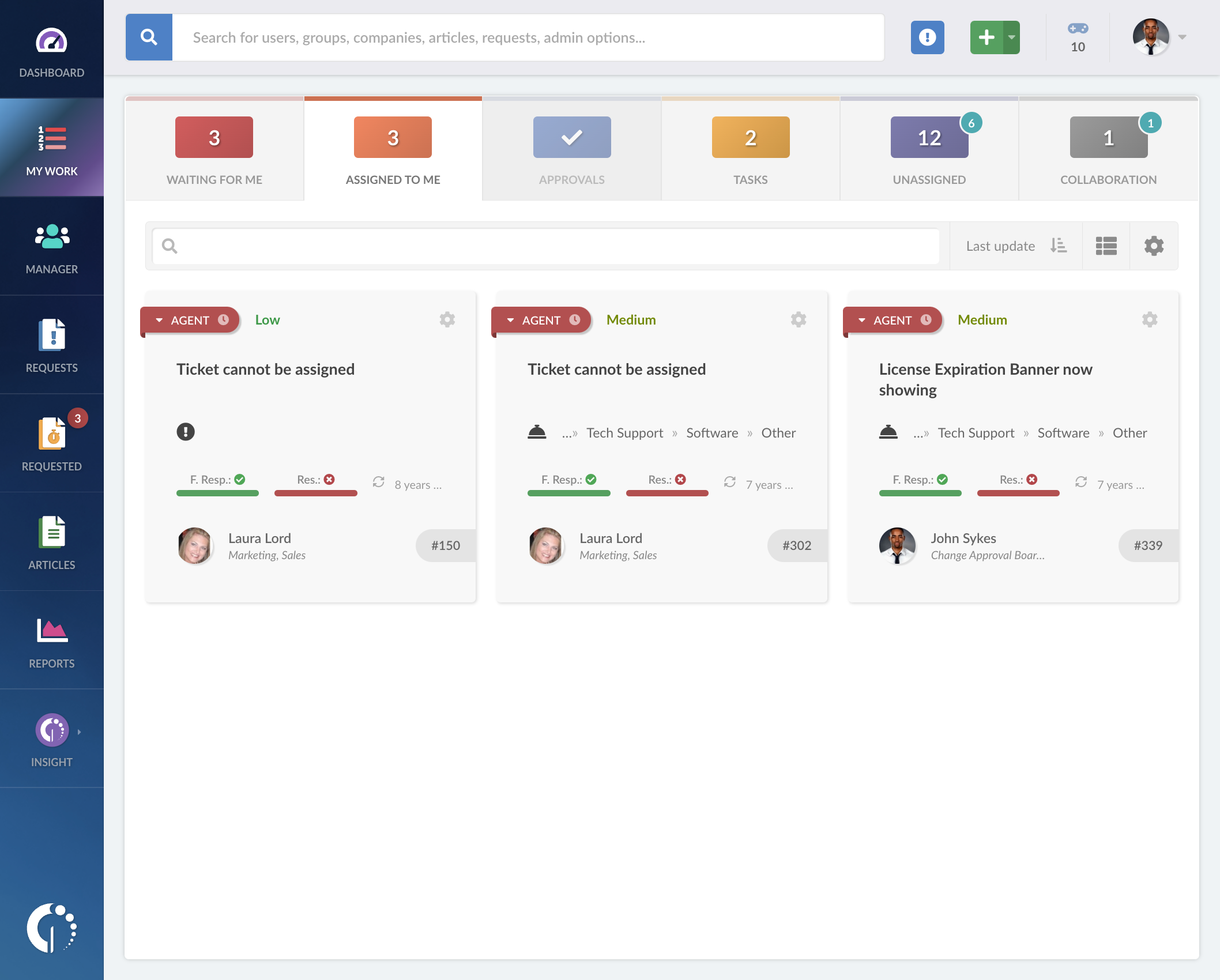 InvGate Service Desk screenshot & Video