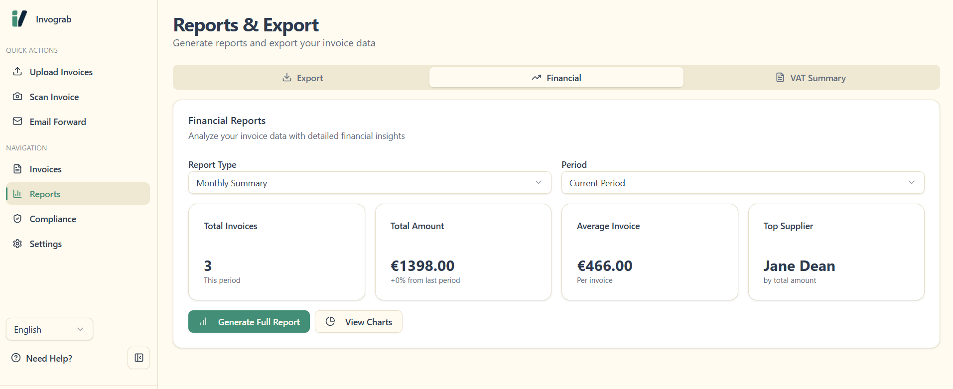 Invograb Screenshot