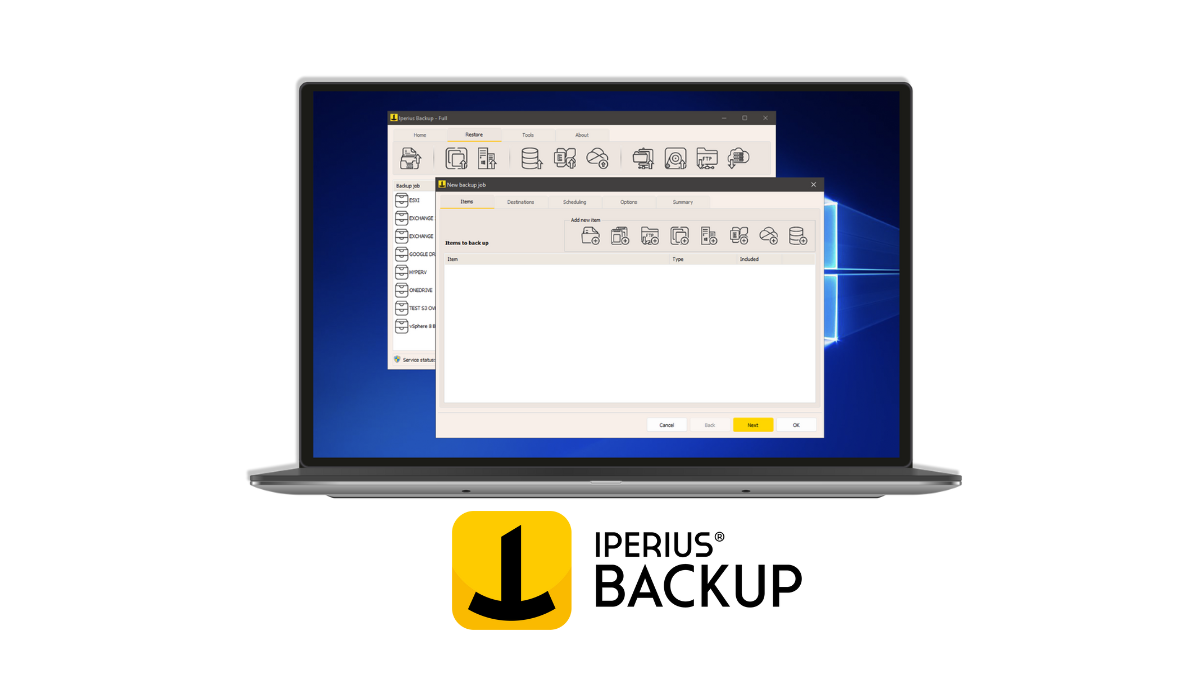 Iperius Backup screenshot & Video