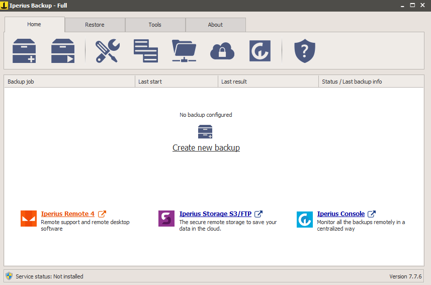 Iperius Backup screenshot & Video