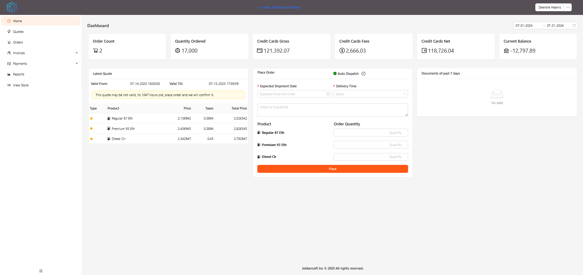 Jobbersoft screenshot & Video