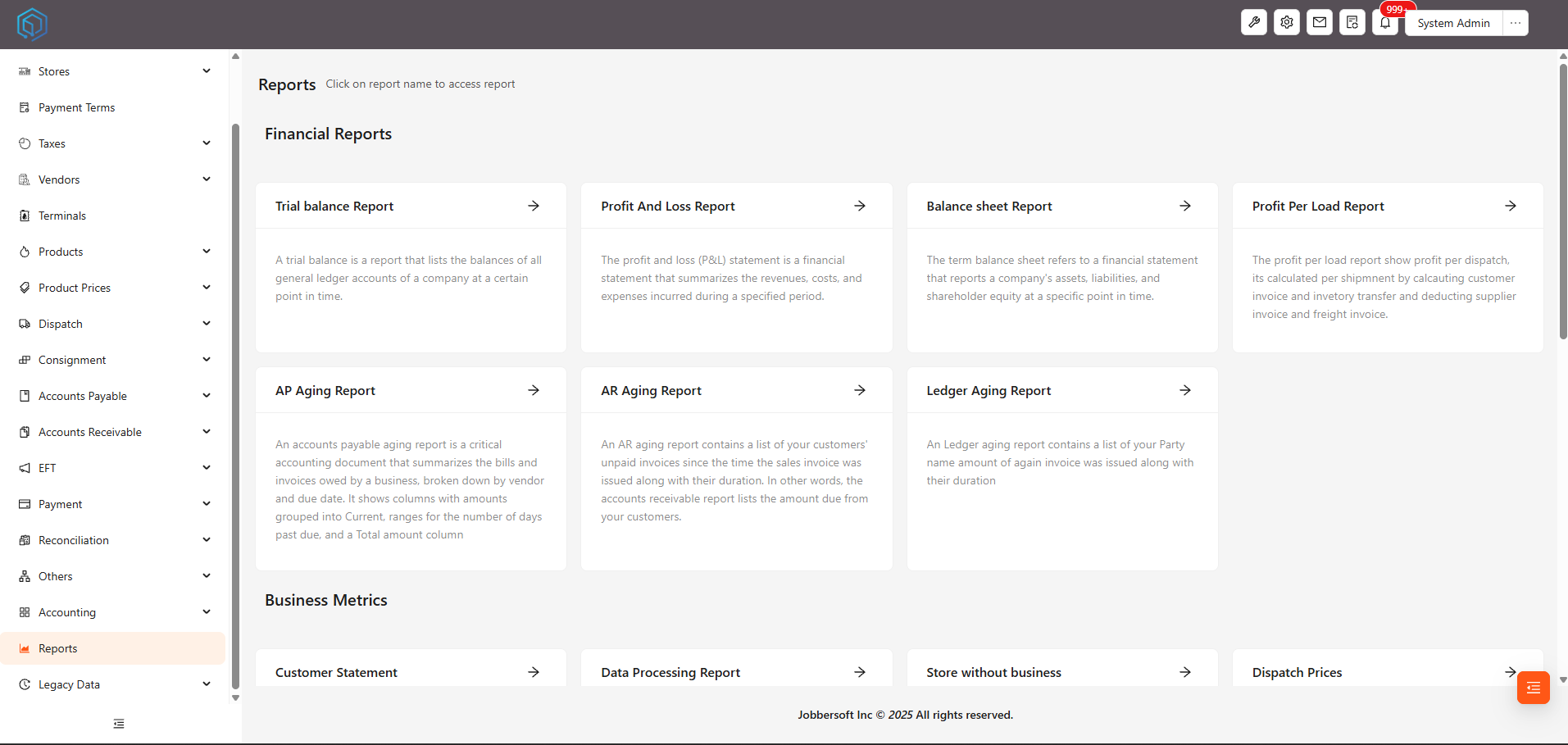 Jobbersoft screenshot & Video