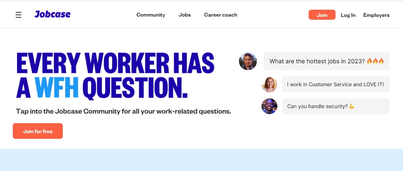 Jobcase Screenshot